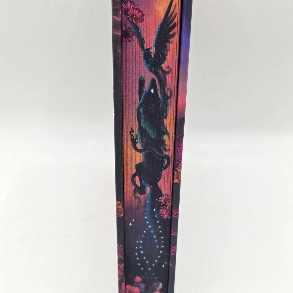 Kim Harrison Three Kinds of Lucky Hardcover Purple‎ Sprayed Edges Fantasy Book